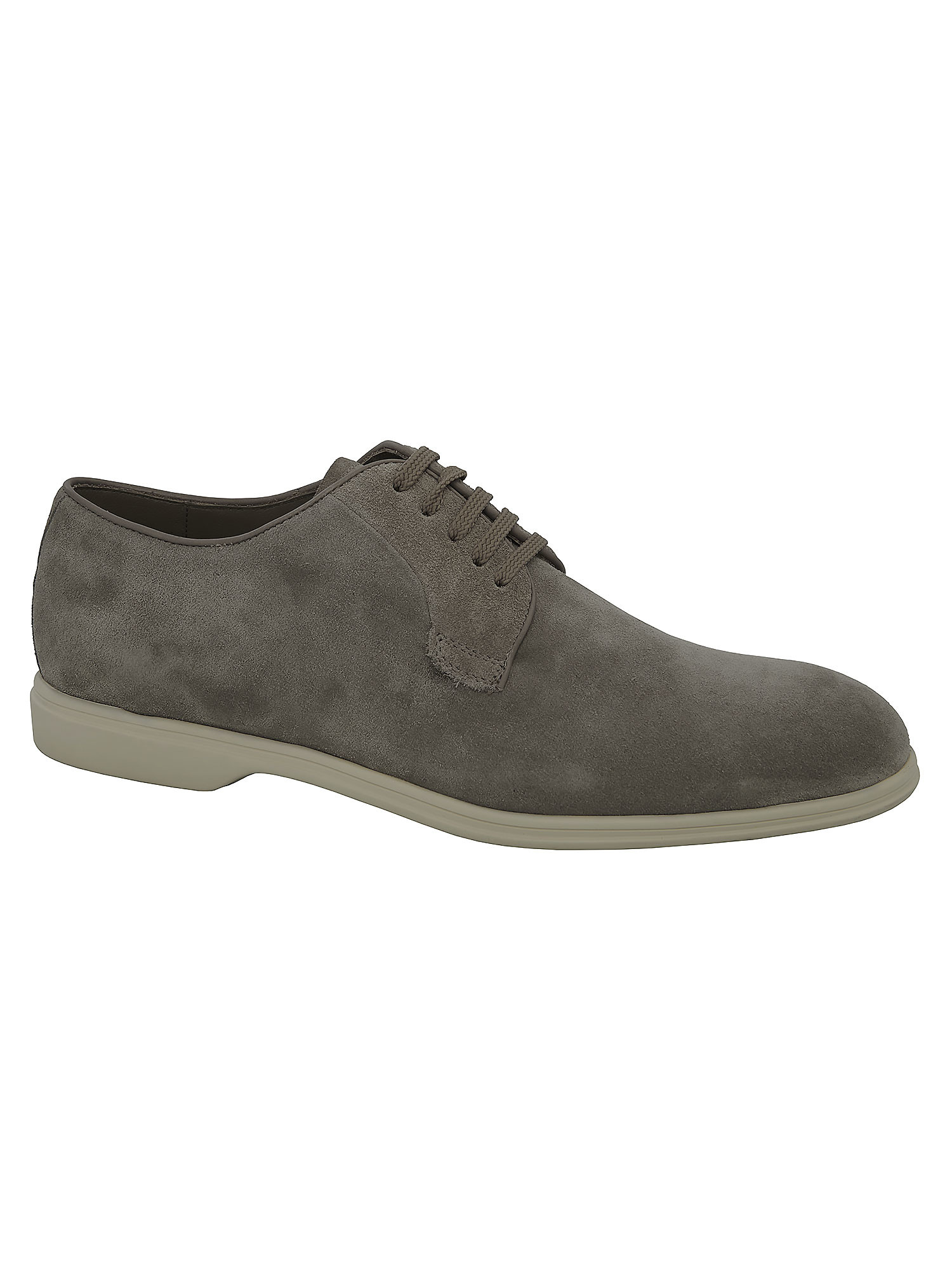 grey and tan shoes