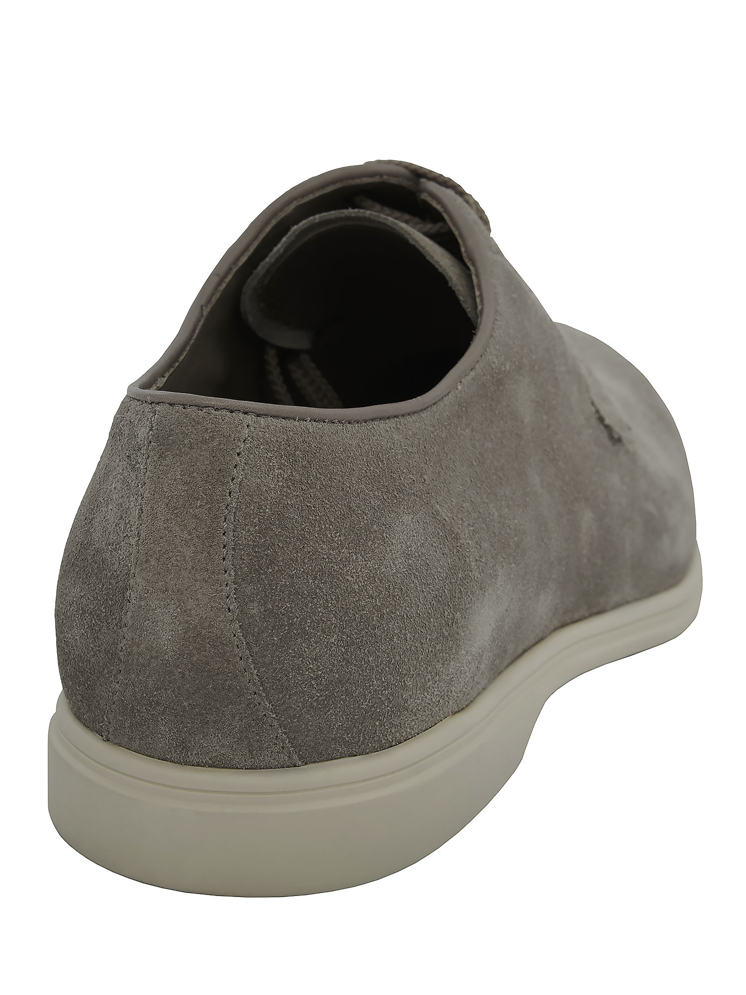 Men's shoes in gray suede J. Holbens