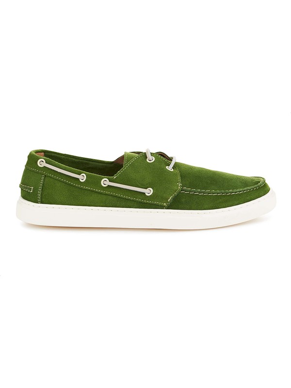 Green store boat shoes