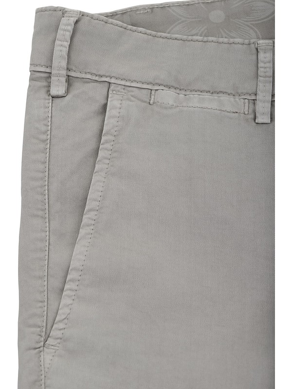 Waterproof gabardine boyfriend trousers, beige