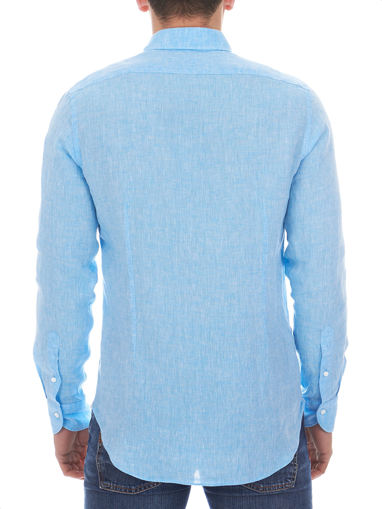 turquoise shirt mens