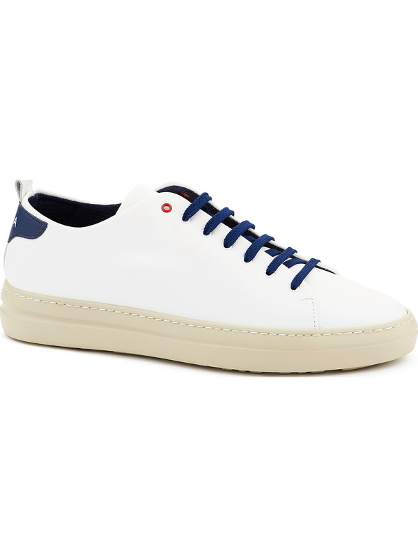 Wally Walker white and blue men's sneakers shoes