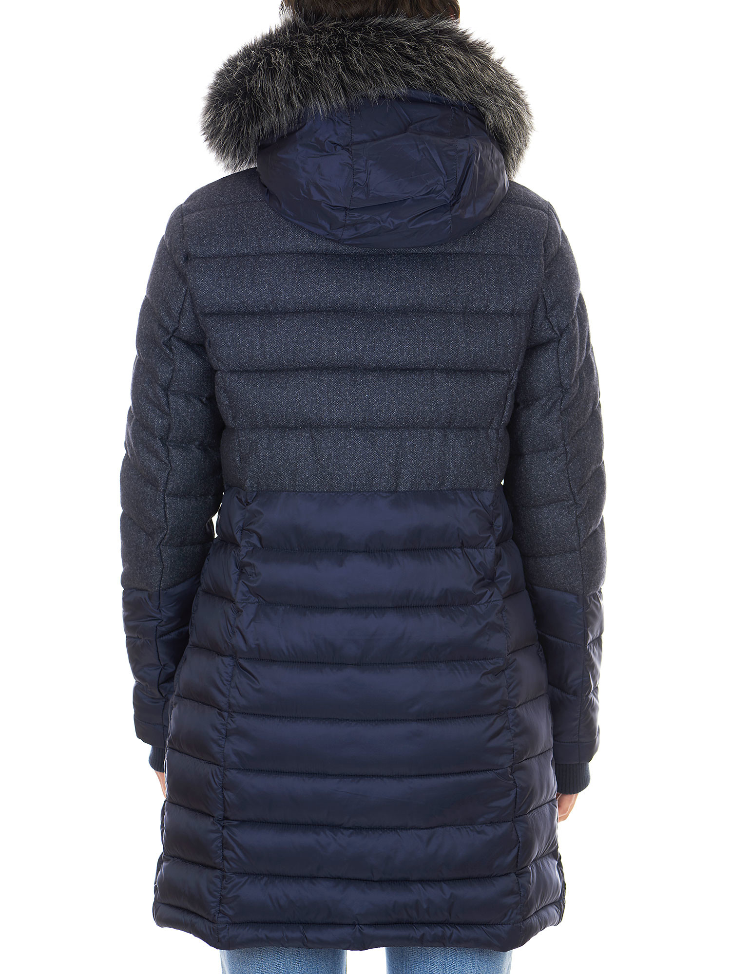 Blue padded jacket for women - Superdry