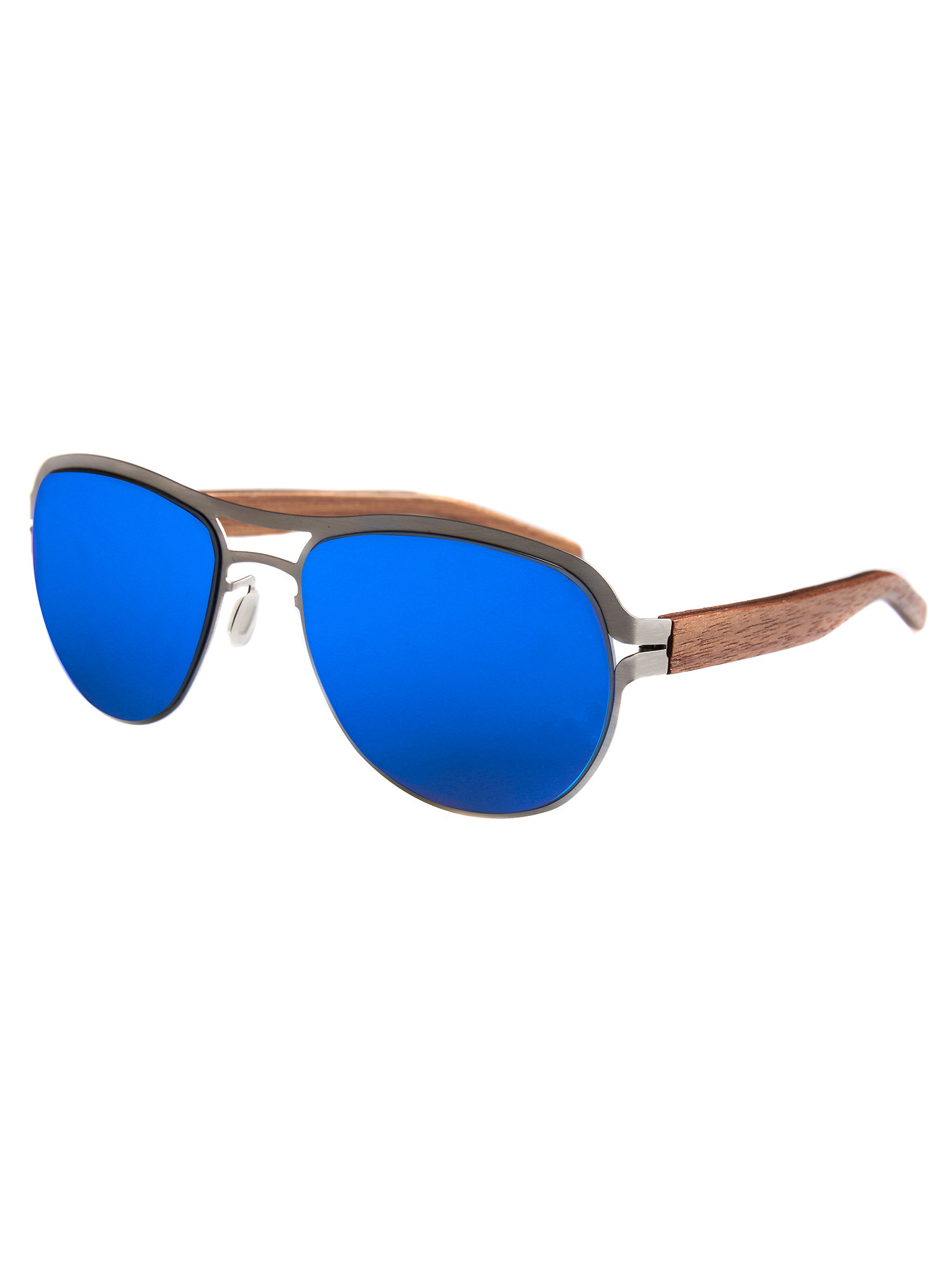 Sunglasses made of titanium and wood for men Kerbholz